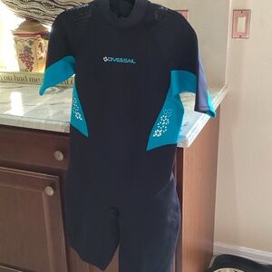 NWT Dive & Sail Women’s WetSuit - Black and Blue size 2XL